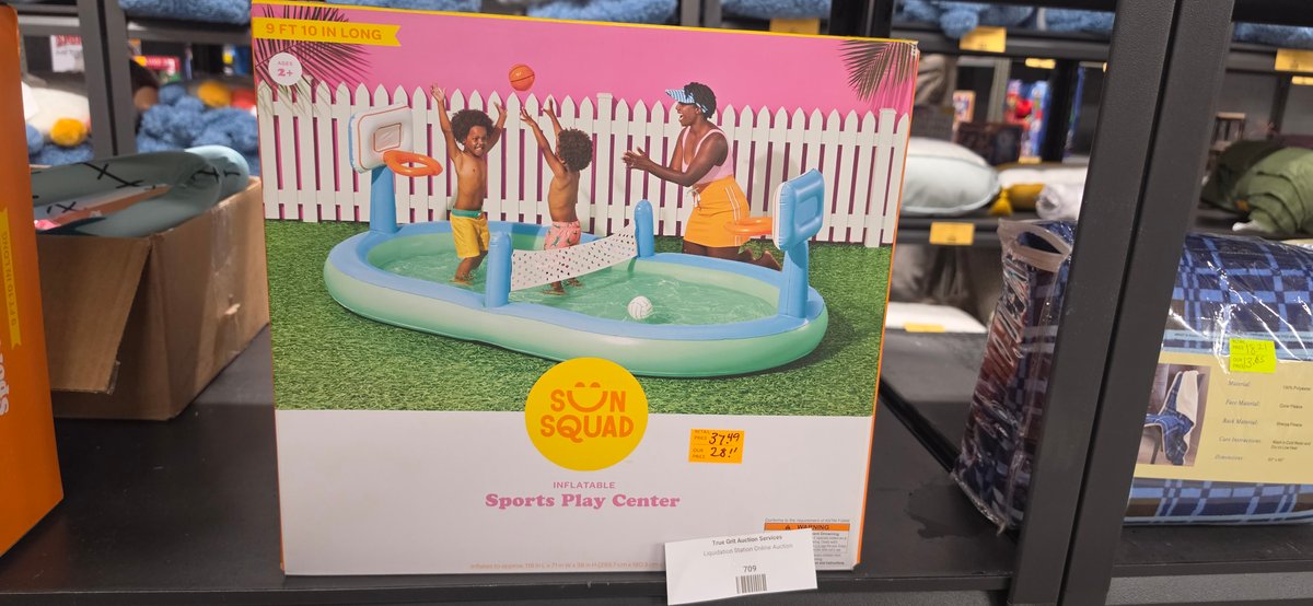 Sun Squad Inflatable Sports Play Center
