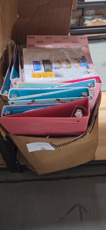 Three-Ring Binders and Insertable Notebook Paper