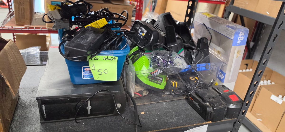 Battery Backup Unit, Battery Chargers, Adapters, and More