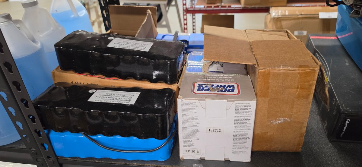 12-Volt and 18V Rechargeable Batteries and Battery Packs