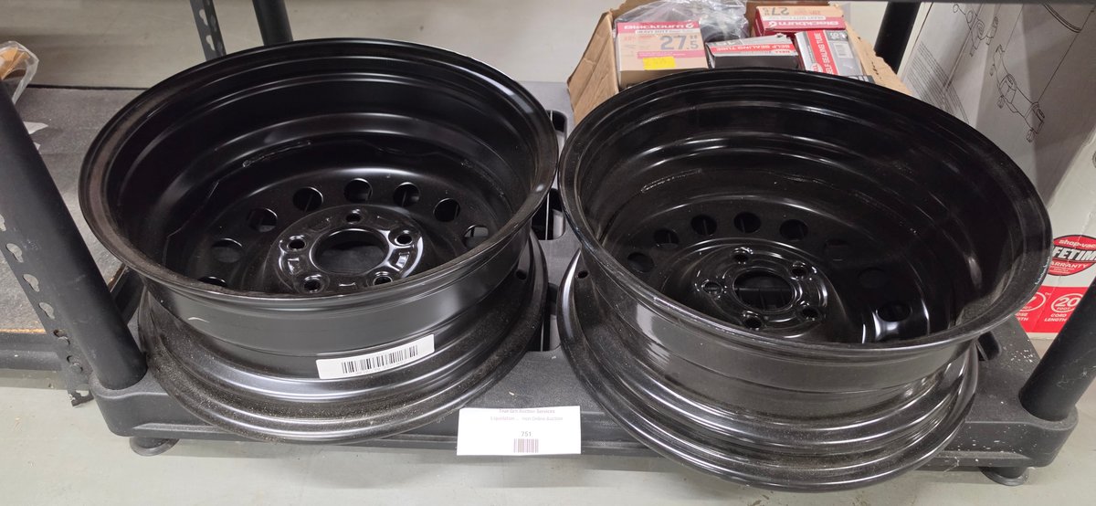 RA.7785.BB Black Steel 5-Lug Modular Wheels