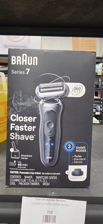 Braun Series 7 Electric Shaver System with SmartCare Center