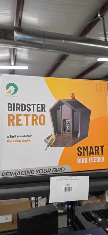 Smiley Nature Inc. Birdster Retro Smart Bird Camera Feeder