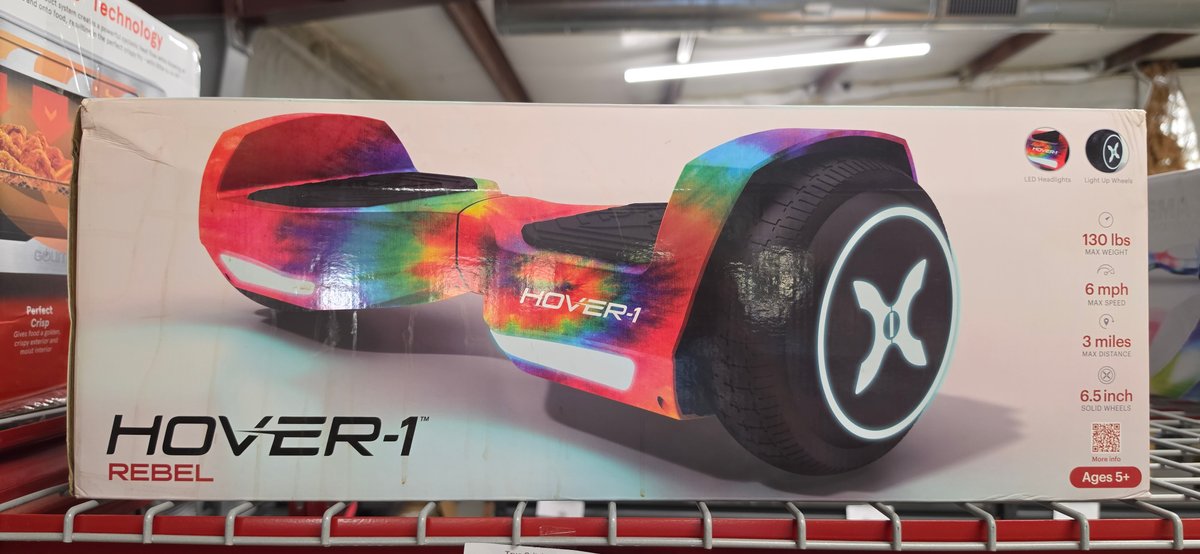 Hover-1 Rebel Hoverboard with Light-Up Wheels
