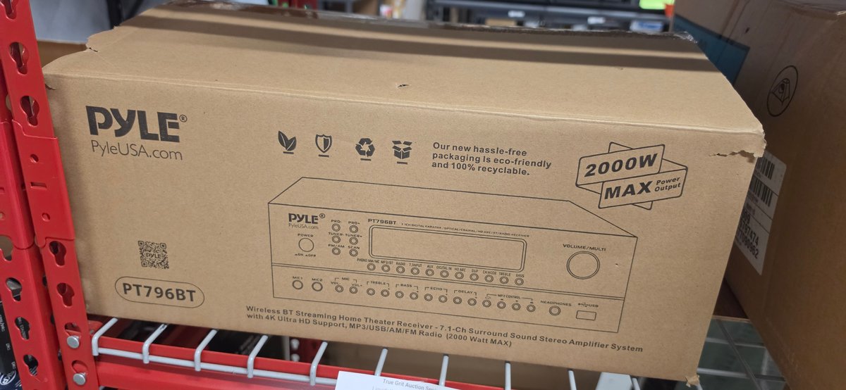 Pyle PT796BT 7.1-Channel Home Theater Receiver
