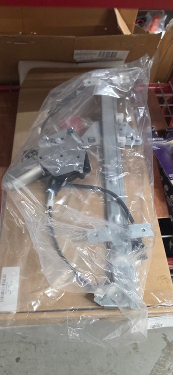 Window Regulator, SKP Tie Rod Ends, and Headlight Bulbs