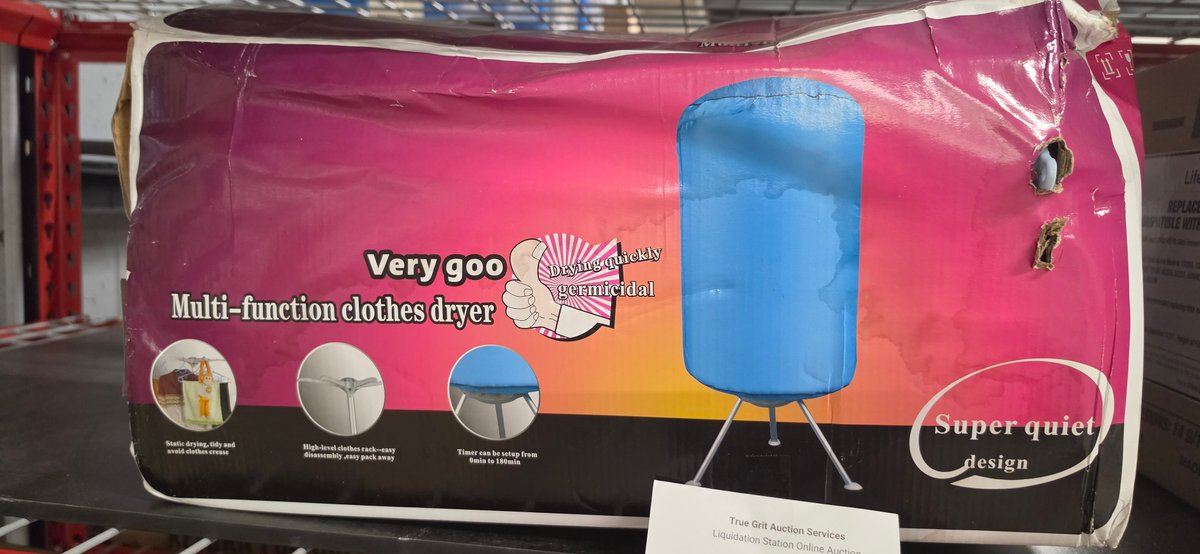 Multi-Function Collapsible Electric Clothes Dryer