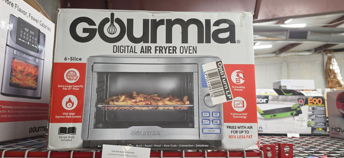 Gourmia 6-Slice Digital Air Fryer Oven
