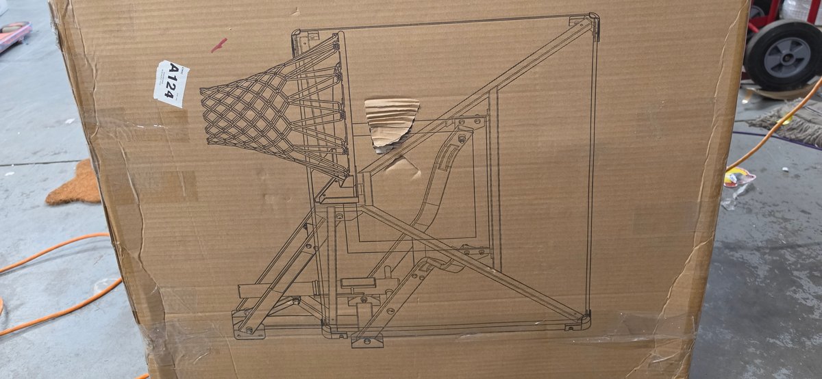 Silverback SBX 54" Wall Mount Basketball Hoop