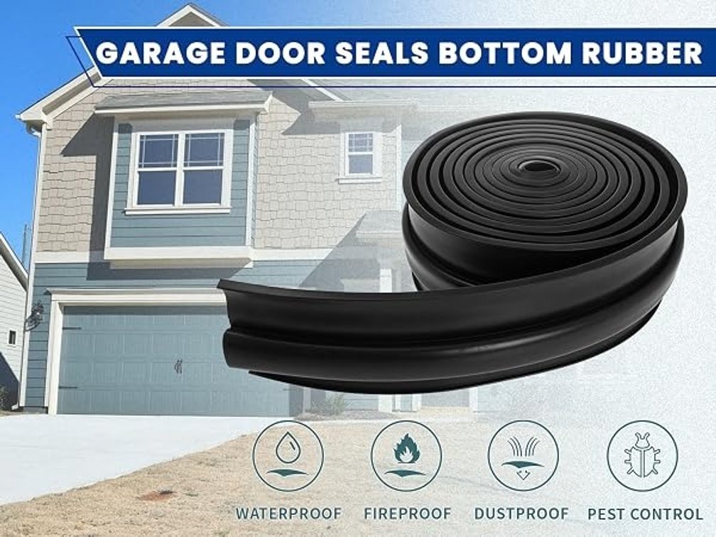 Garage Door Bottom Weather Stripping Kit (16 Ft)