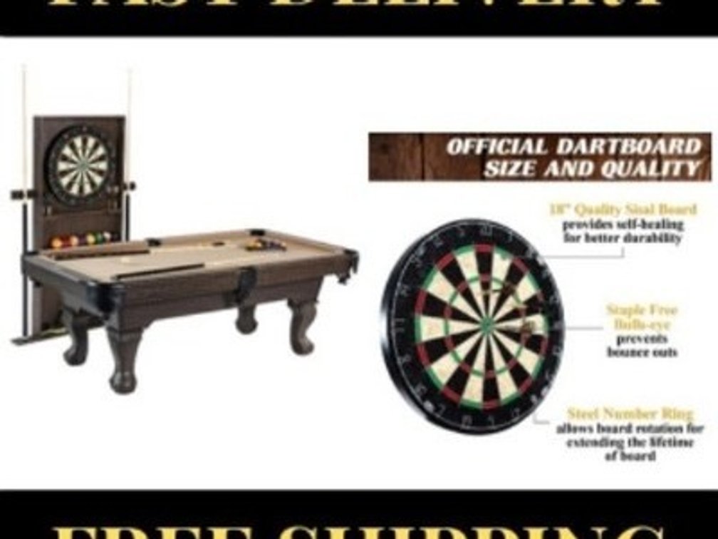 Barrington BL090Y19014 90-Inch Ball and Claw Billiard Table