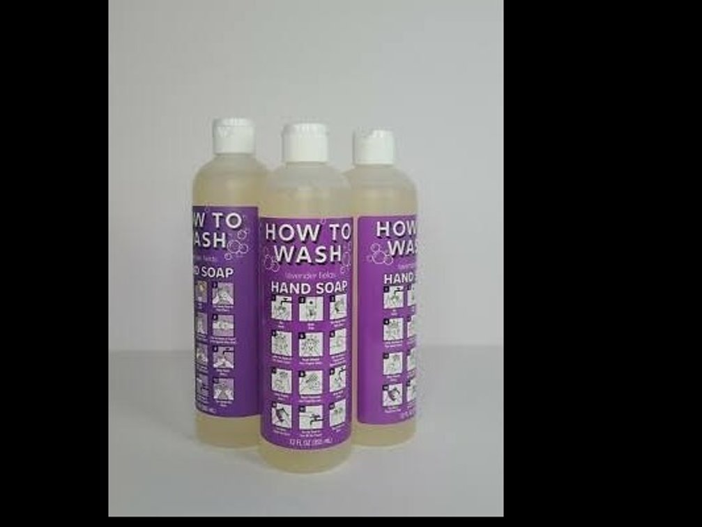 Garcoa, Inc. How to Wash Lavender Fields Hand Soap Cases