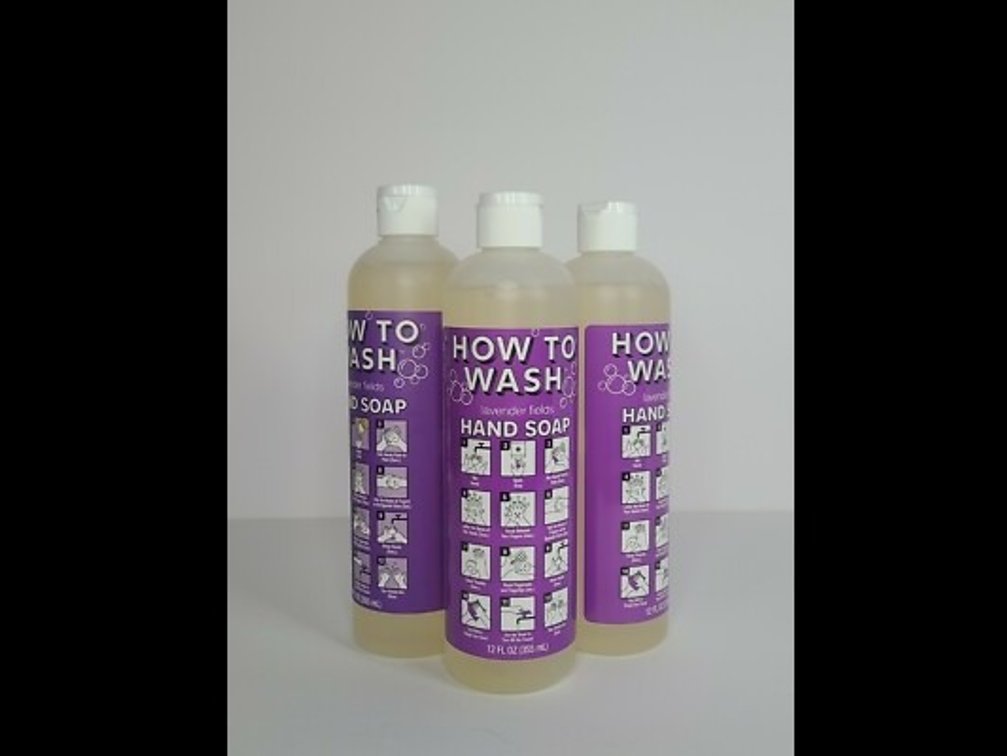 Garcoa, Inc. How to Wash Lavender Fields Hand Soap Cases