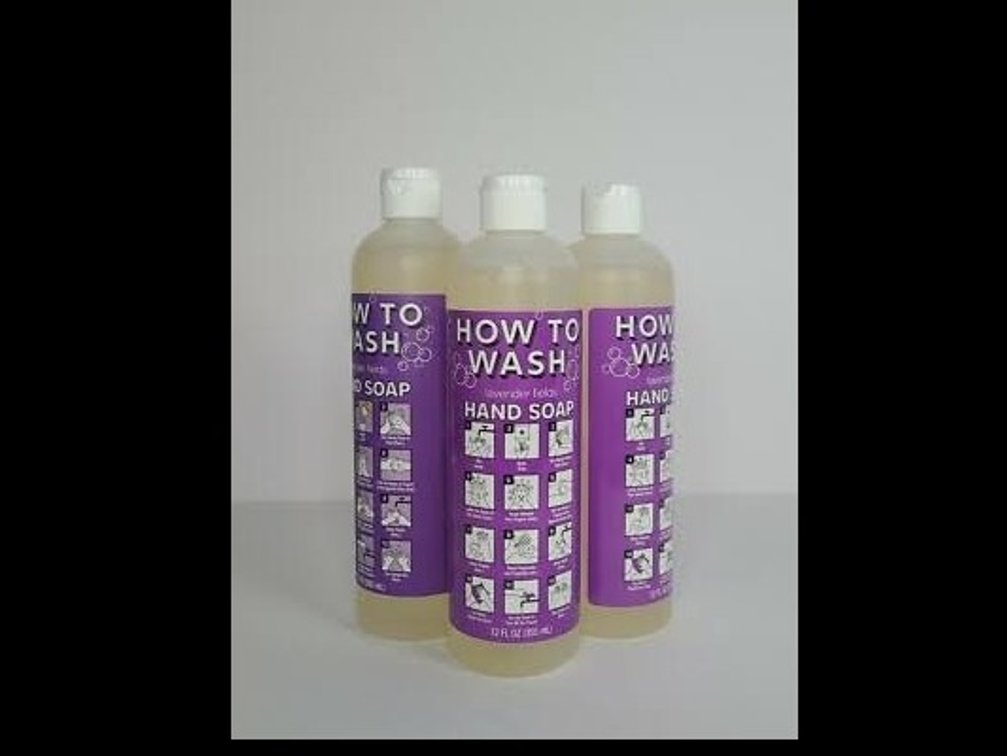 Garcoa How to Wash Lavender Fields Hand Soap, Four Cases