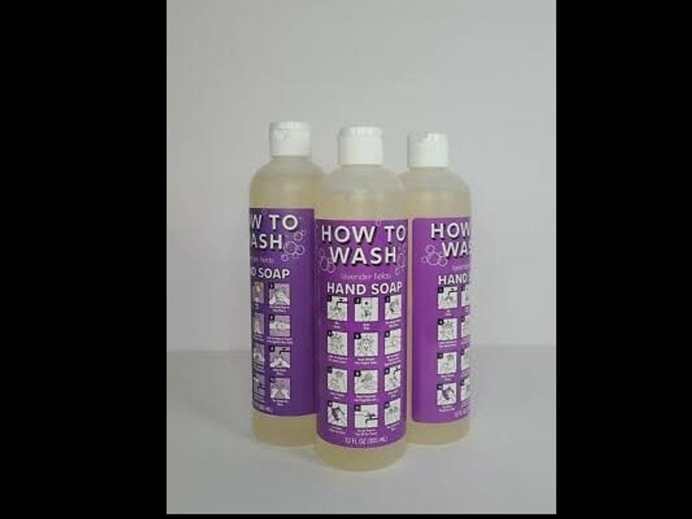 Garcoa, Inc. How to Wash Lavender Fields Hand Soap