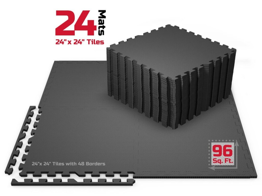 tzumi FitRx Pro Mat Workout Style 9060WM