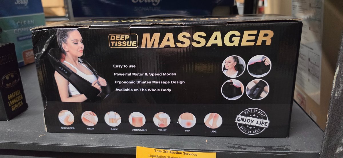 Electric Shiatsu Deep Tissue Body Massager