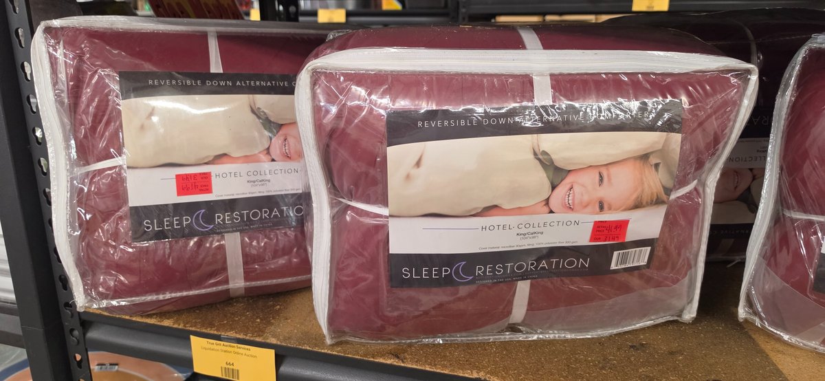 Sleep Restoration King/CalKing Down Alternative Comforters