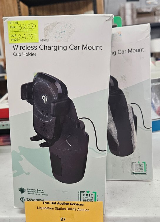 iOttie Wireless Charging Cup Holder Car Mounts