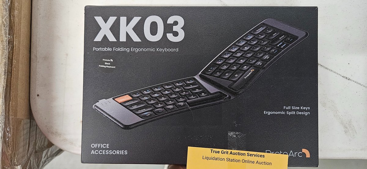 ProtoArc XK03 Portable Folding Ergonomic Keyboard