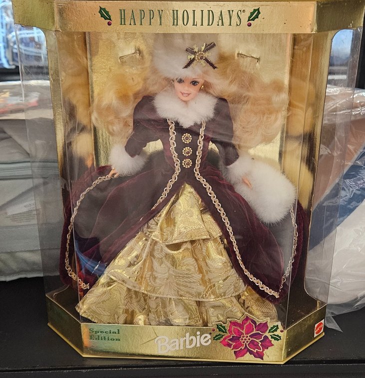 Mattel Happy Holidays Special Edition Barbie Doll