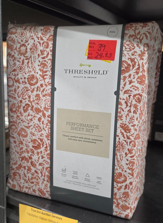 Threshold Full Size 400 Thread Count Performance Sheet Set