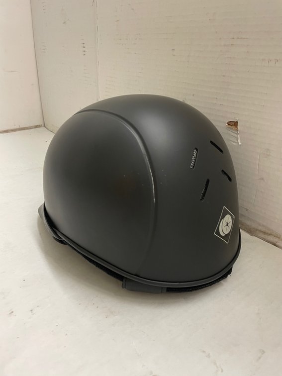 Charles Owen Ayrbrush Black Blue Helmet - 6 3/4