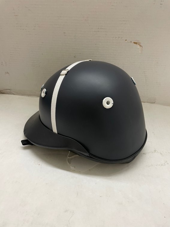 Charles Owen Black Palermo Helmet-7 1/8 and 58cm