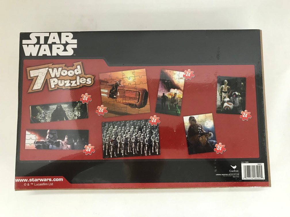 7 Wooden Star Wars Puzzles