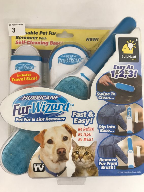 Hurricane Fur Wizard Pet And Lint Remover