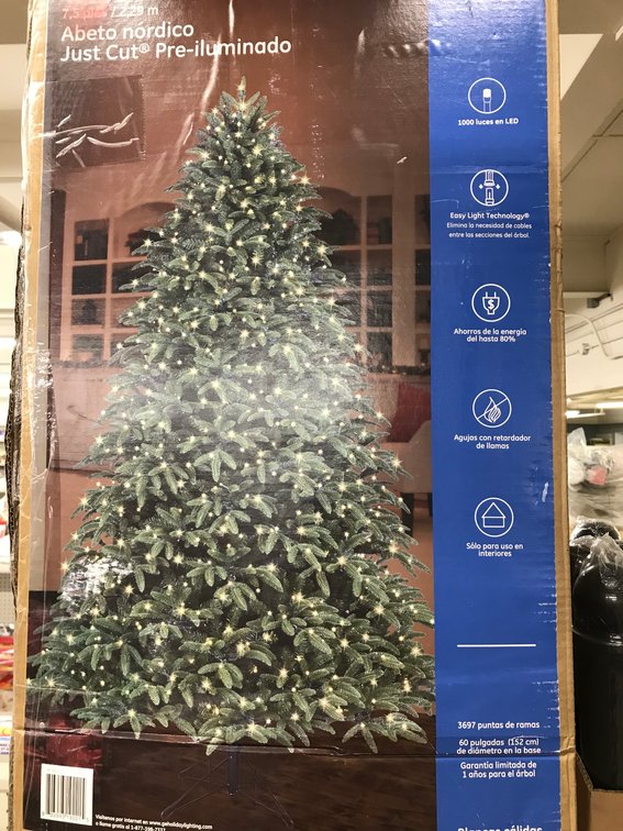 Approx 5' LED Christmas Tree