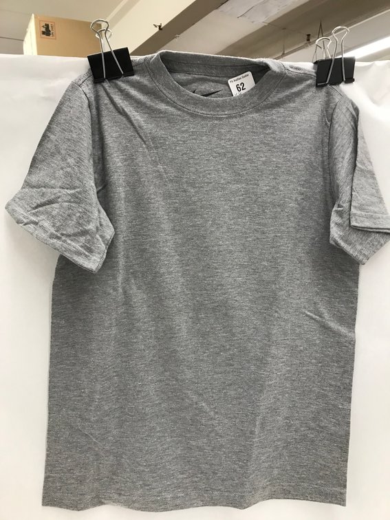 (3x) New Yth Sm. Grey T-Shirt