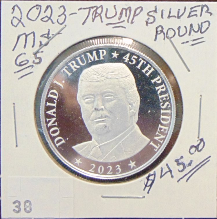 2023 Trump 1 Troy Oz. .999