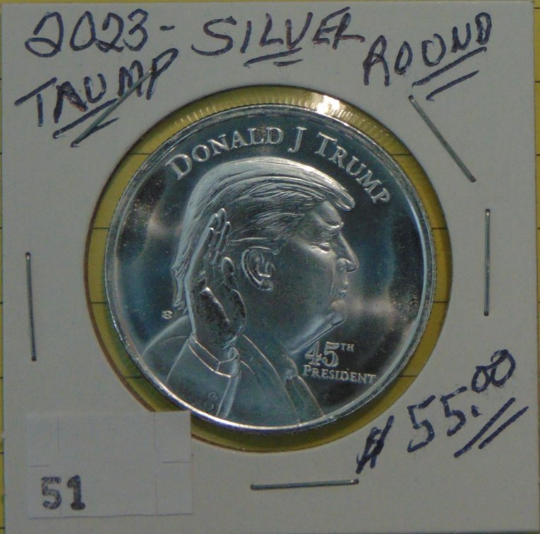 2023 Trump 1 Troy Oz. Silver .999