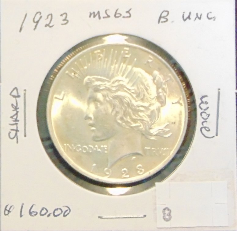 1923 Peace Dollar MS++.