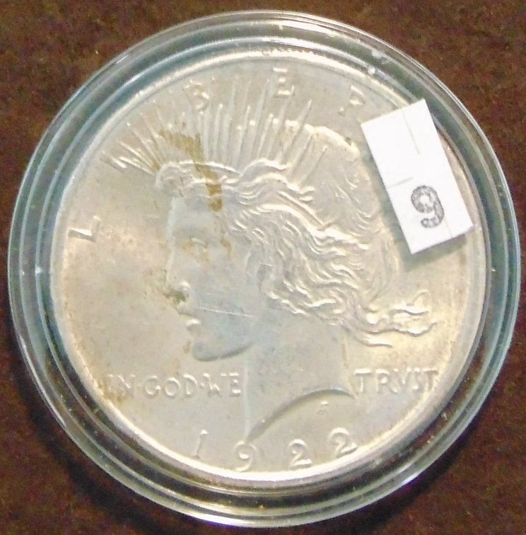 1922 Peace Dollar MS.