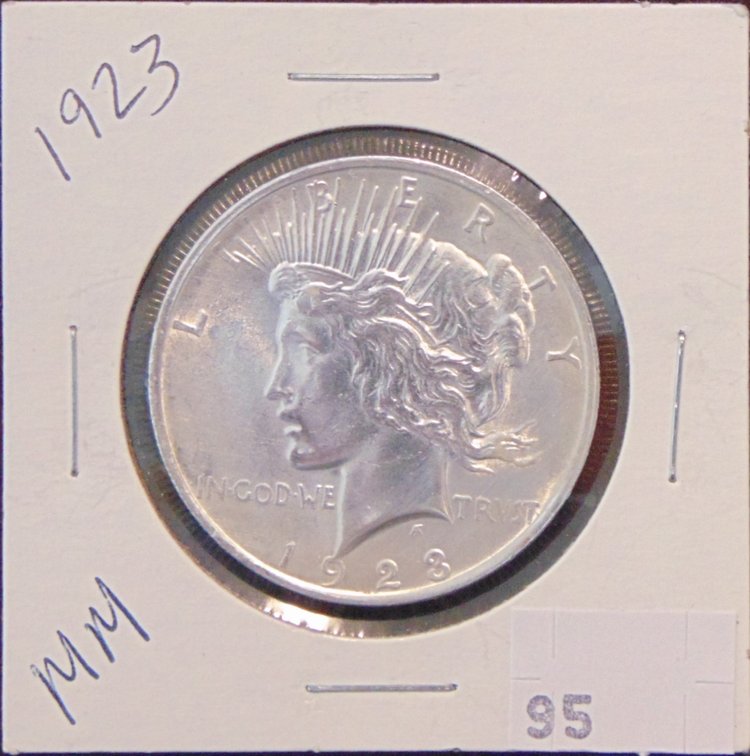1923 Peace Dollar