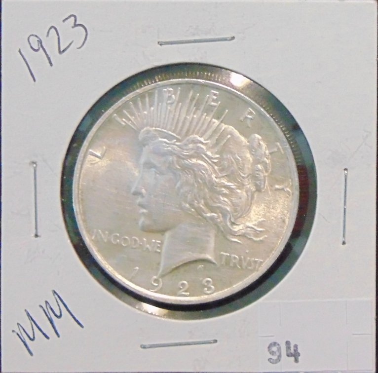 1923 Peace Dollar