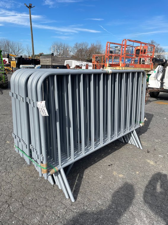 (20) Pcs. New 80" Freestanding Barrier Gates