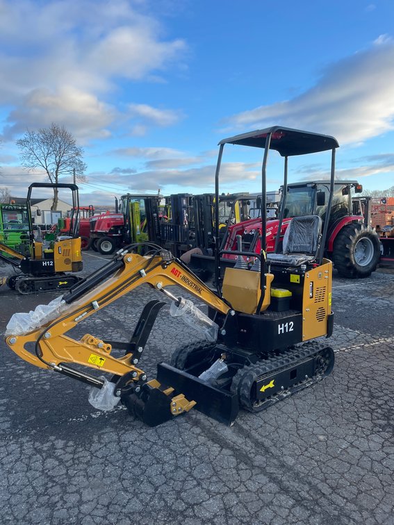 New AGT H12 Mini Excavator