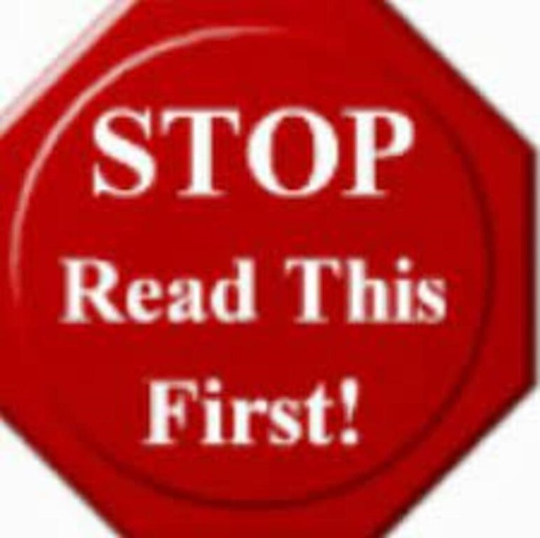 Please read for info on terms and conditions