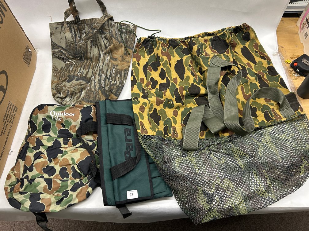 Lot of 4 Assorted Bags and Backpack