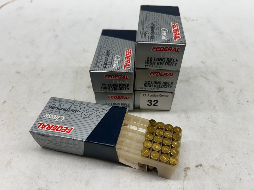 (270 rds) 22 LR, High Velocity, Copper-Plated Ammo