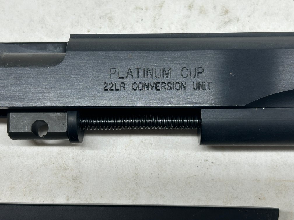 Platinum Cup 22LR Conversion Unit & Clip