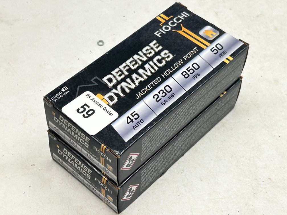 (100 rds) 45 Auto Ammo, 230 GR JHP, Hollow Point