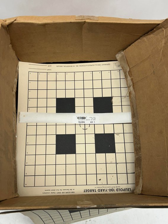 1/2 Case of Leupold 100-Yard Targets
