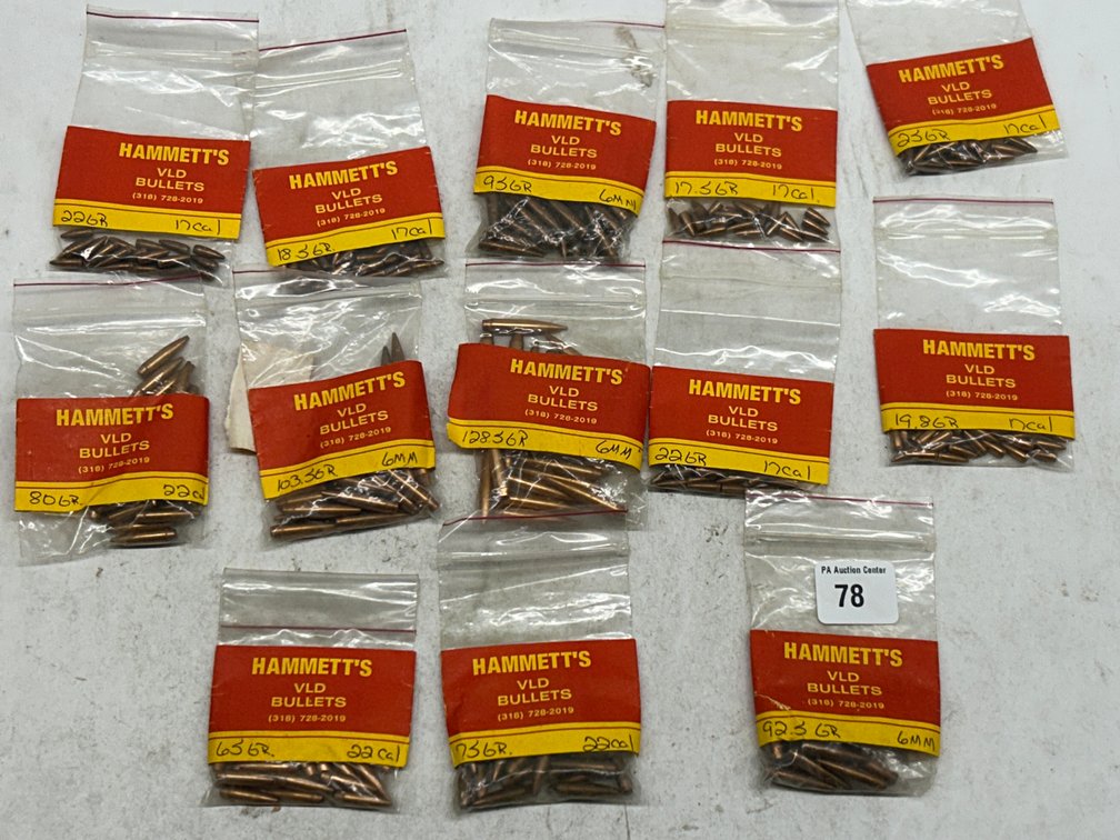 Lot of Assorted Bullets