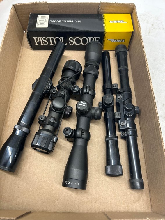 Lot of 6 Assorted Scopes