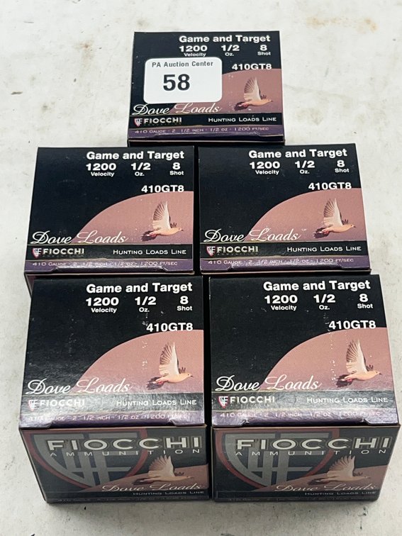 (125 rds) 410 Gauge Ammo, 8 Shot, Game & Target