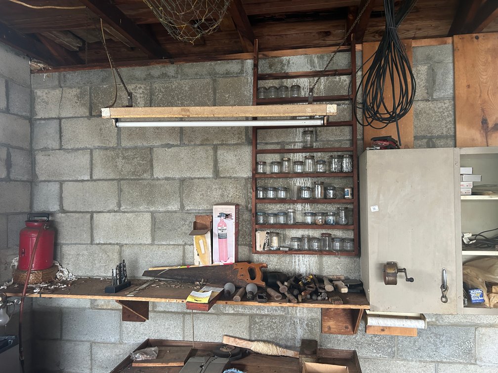 Contents of Shelf & Cabinet